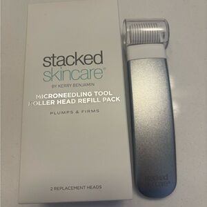 Stacked Skincare Microneedling Tool & Refill Pack